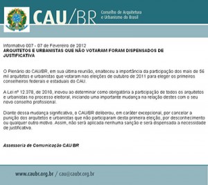 005-2012  CAU Informa